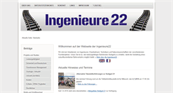 Desktop Screenshot of ingenieure22.de