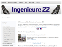 Tablet Screenshot of ingenieure22.de